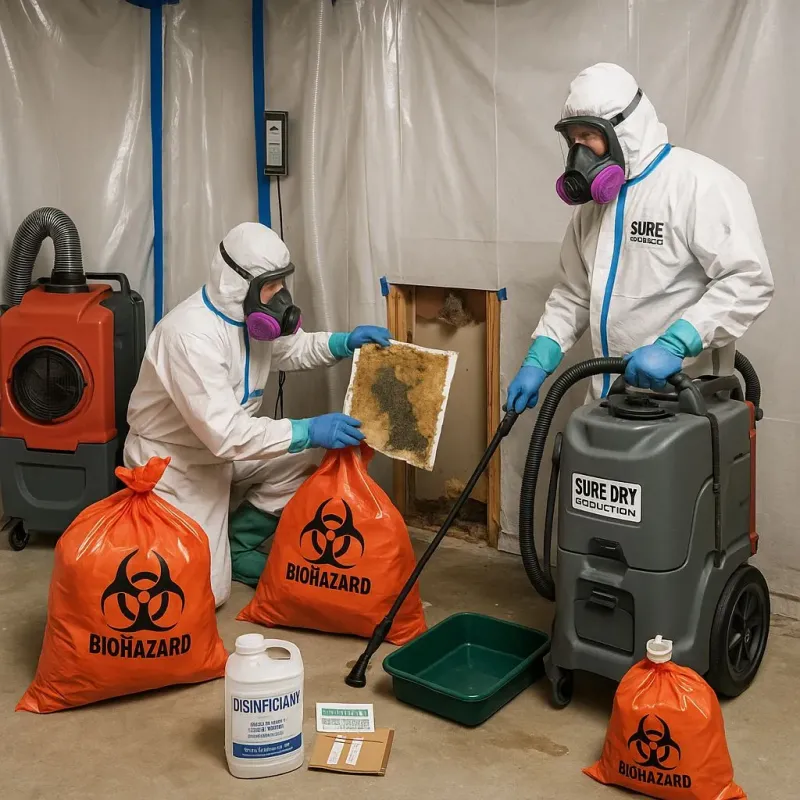 Contaminated Water Handling Protocols process in Scotts Valley, CA