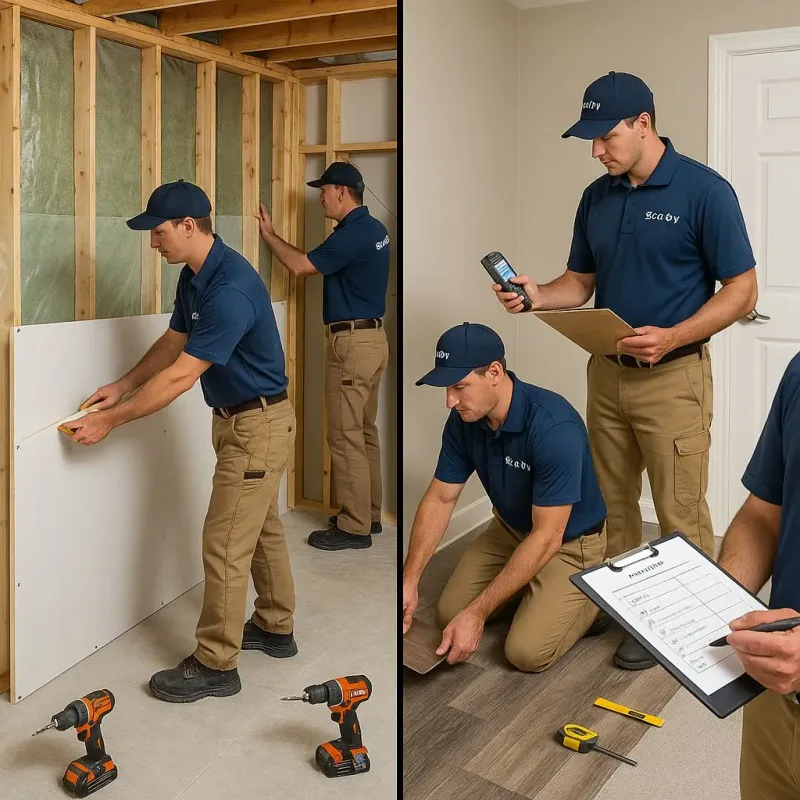 Repairs and Reconstruction process in Scotts Valley, CA
